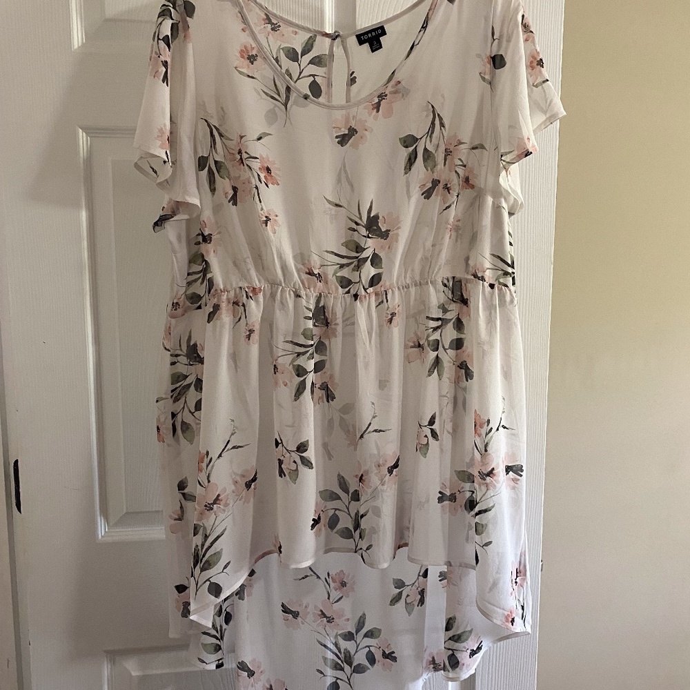 Torrid Sheer Tunic